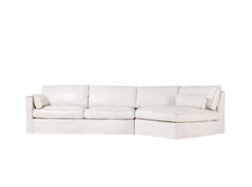 Capsule 转角沙发 | 更多座位组合，皮布面料可选，详询客服