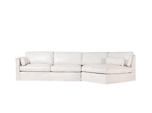 Capsule 转角沙发 | 更多座位组合，皮布面料可选，详询客服 商品图0