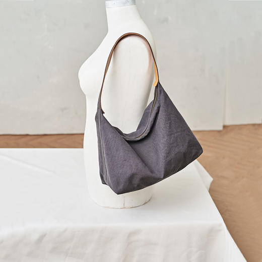 Safiya/索菲娅2023新款大容量托特包百搭女士单肩斜挎女包SF9151095Y 商品图5