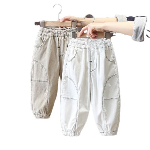 【韩版设计，不易过时 好搭好穿！】儿童裤子2023春秋童装男童工装裤帅气小童休闲裤韩版宝宝宽松长裤 商品图4