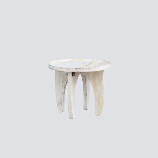 NS家居nsfurniture进口实木边几茶几NSST-Jelly Low Side Natural 商品图1