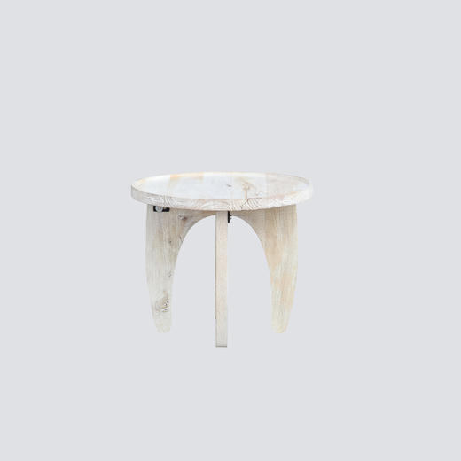 NS家居nsfurniture进口实木边几茶几NSST-Jelly Low Side Natural 商品图0