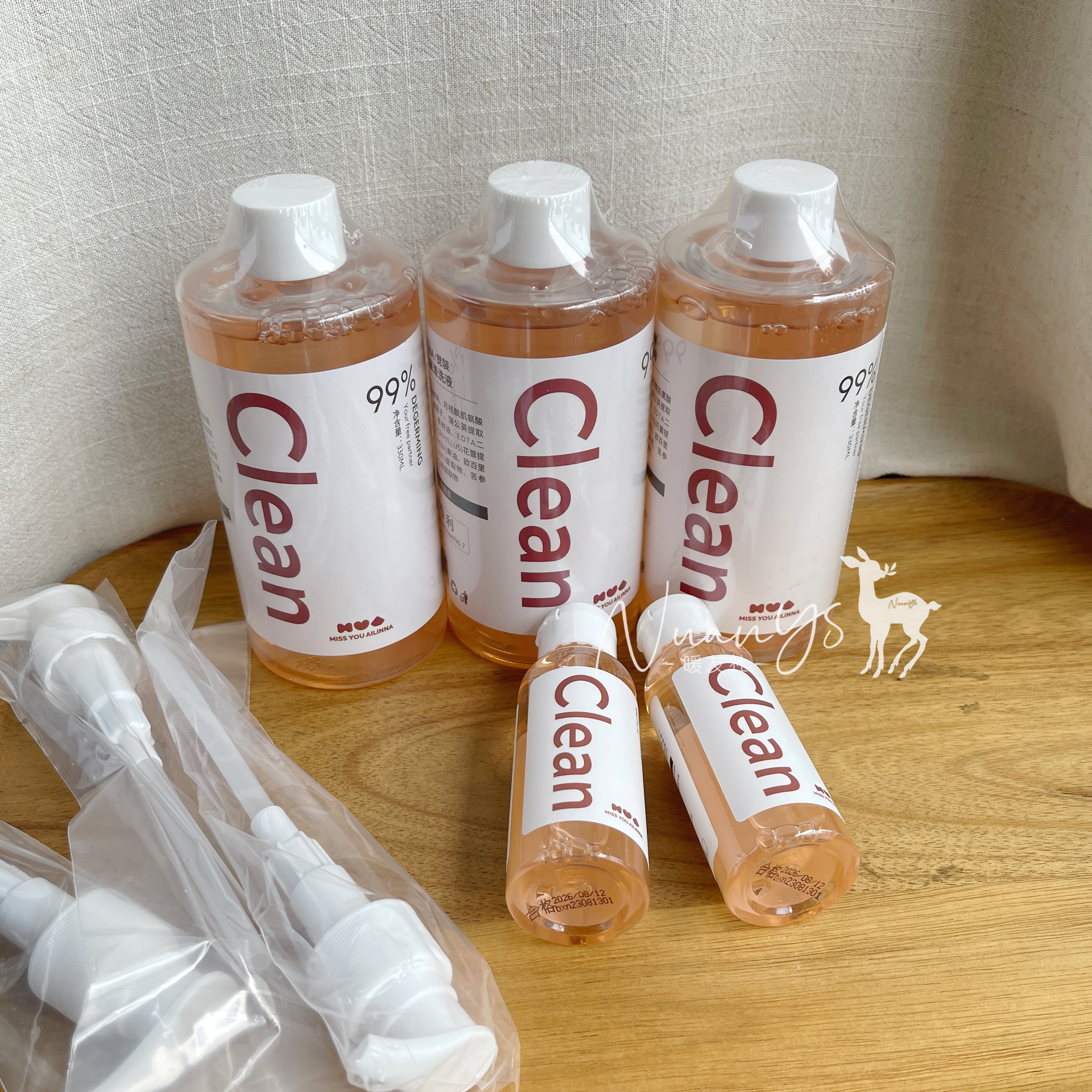 【专洗内衣裤 除螨 抑jun 去味 去多种污渍 易漂洗】内衣清洗液 内衣洗衣液 330ml 觉袈