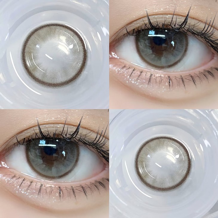 YUKICON 日抛/年抛双版本隐形眼镜 冷杏棕 14.2mm 日抛1盒/10片 年抛1副/2片 日抛左右度数不同需两盒-VVCON美瞳商城11