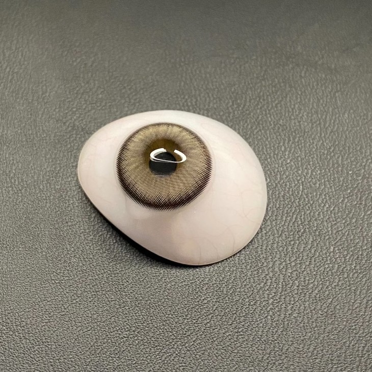 YUKICON 年抛隐形眼镜 丝绒橄榄 14.0mm 1副/2片 左右度数可不同-VVCON美瞳商城6
