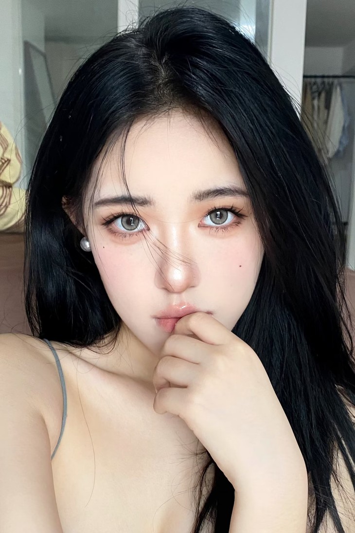 YUKICON 年抛隐形眼镜 丝绒橄榄 14.0mm 1副/2片 左右度数可不同-VVCON美瞳商城13
