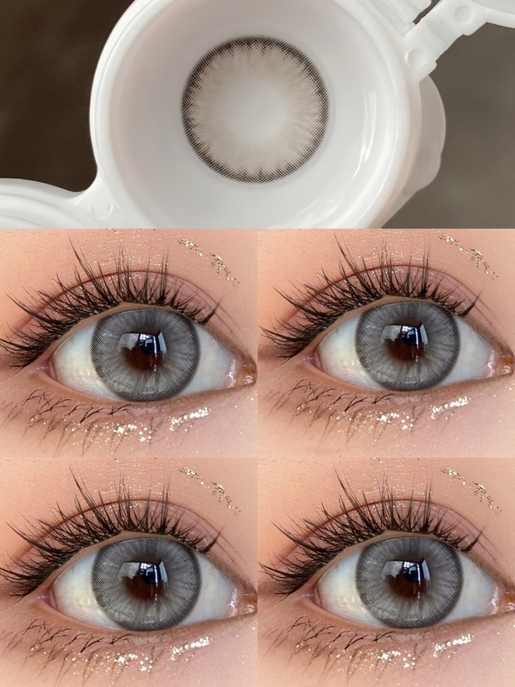 YUKICON 年抛隐形眼镜 芝麻奶灰 14.0mm 1副/2片 左右度数可不同-VVCON美瞳商城10 YUKICON 年抛隐形眼镜 芝麻奶灰 14.0mm 1副/2片 左右度数可不同 - VVCON美瞳商城