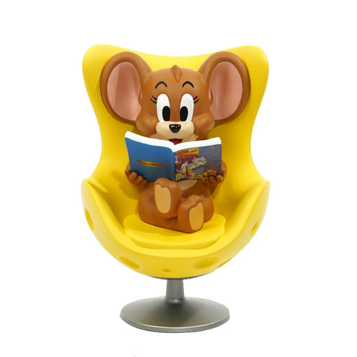 Soap Studio 猫和老鼠 杰瑞芝士椅阅读时光手办 商品图3