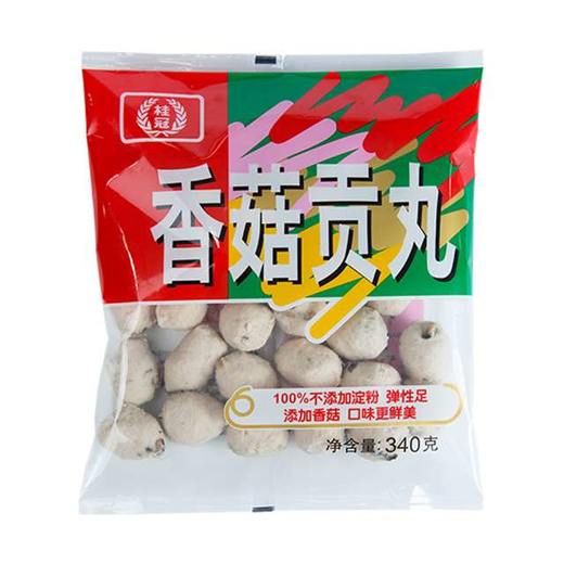 桂冠香菇贡丸 340g/袋 商品图0