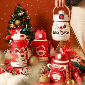 【品牌直发】【特价】杯具熊儿童保温杯新年礼物 316不锈钢内胆 保温保冷 保温壶