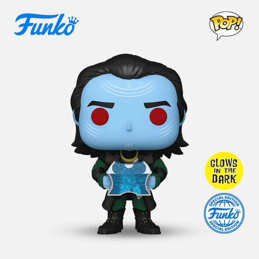 Funko POP Marvel Thor 2 Frost Giant Loki美漫雷神冰霜巨人洛基夜光限定手办 71063 商品图0