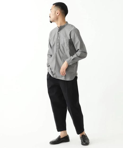 be@ms house 复古cityboy阔腿锥形纱卡裤2色 XXK154 商品图1