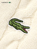 【海南专供价】Lacoste法国鳄鱼女装新款时尚v领系扣针织开衫背心AF0623-10 商品缩略图4