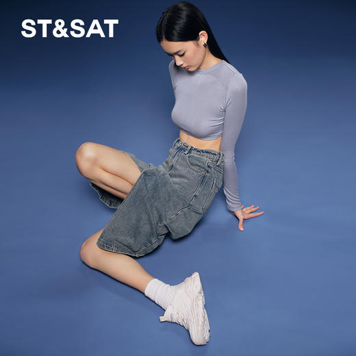 星期六时尚网面透气老爹鞋SS33112031 商品图2