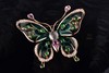 【福叠翩翩】空窗珐琅蝴蝶胸针   XZ2310029 商品缩略图1