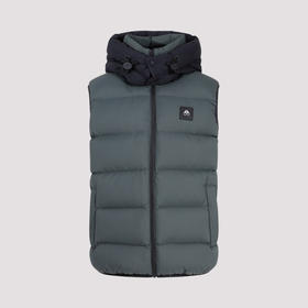 MOOSE KNUCKLES 男士金属驼鹿指节徽标羽绒马甲 绿色 M33MV465 1210