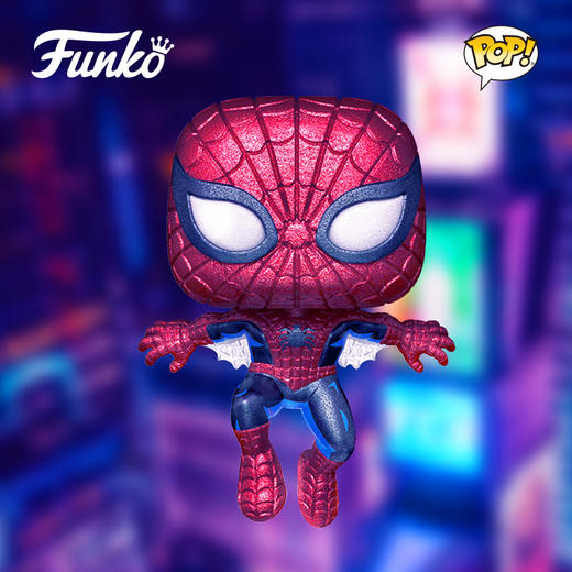 Funko POP Marvel 80th SpiderMan美漫 漫威英雄 80周年初代蜘蛛侠 限定闪粉款公仔手办 商品图2