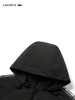 【海南专供价】Lacoste法国鳄鱼女士新款简约黑色拉链连帽棉服外套BF5860-98 商品缩略图2