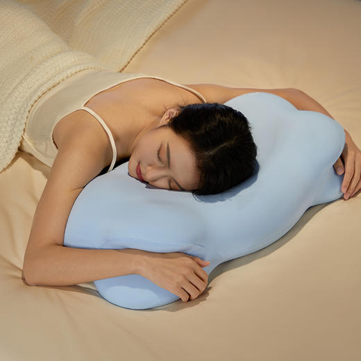 时光存折 云朵枕护颈分区侧睡柔软芯枕头记忆棉 商品图3