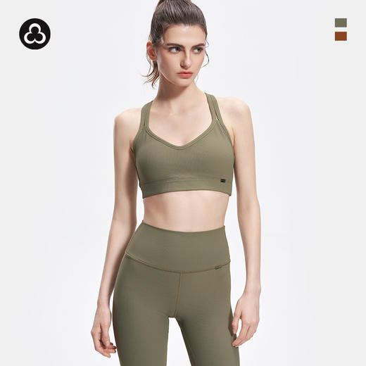 TITIKAACTIVE|中强度 瑜伽服运动跑步健身防震内衣文胸女19B10862 商品图0