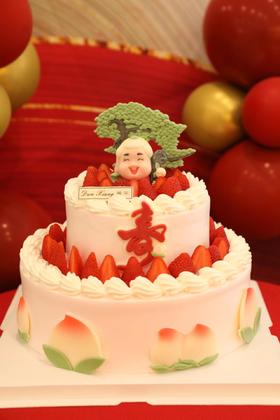 「福星祝寿」长寿百岁