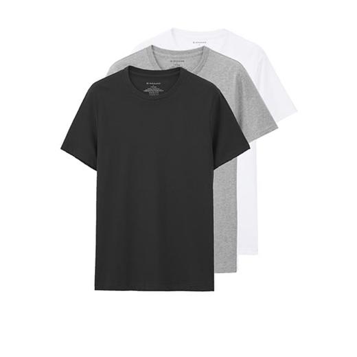 佐丹奴男装纯色短袖T【三人行】01245504 商品图0