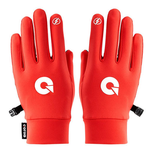 果凡跑步手套抓绒保暖防风防滑可触屏男女户外马拉松训练运动秋冬 商品图4