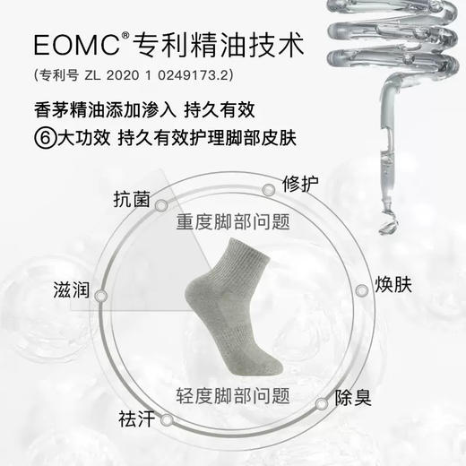 花里家精油袜子男夏季抗菌防臭【运动袜】祛汗吸湿篮球袜健身跑步棉袜 商品图3