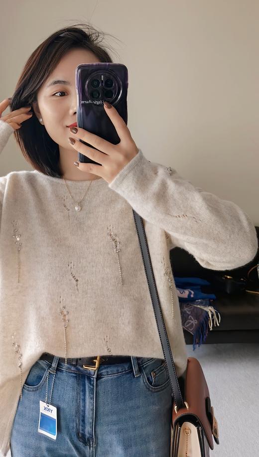 14K包金刷釉工艺浮雕小香实心桃心项链 蛇骨链自留不掉色 商品图4