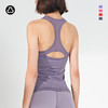 （建议拍大一码）TITIKA瑜伽服上衣户外运动健身上衣弹力紧身瑜伽背心（带胸垫）63260 商品缩略图0
