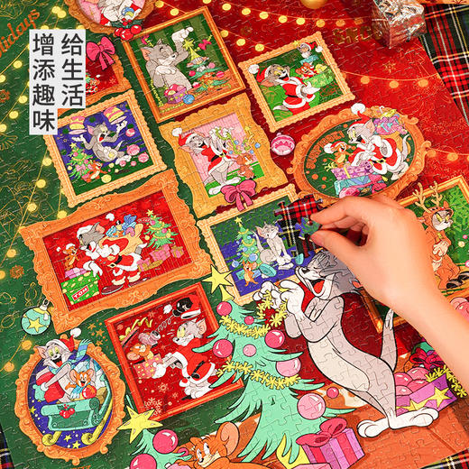 TOI图益-猫和老鼠-Tom and Jerry系列-《圣诞回忆录》-1000片 商品图2