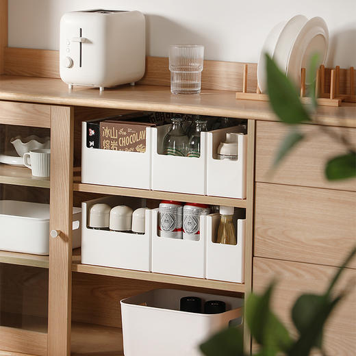 测评推荐-留存道 可伸缩收纳盒厨房橱柜可伸缩直角储物盒抽屉式大容量 商品图5