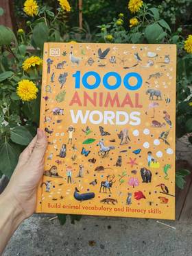 💥正版爆款入手！！《DK.1000Animal Words》原版英文引进DK热门好书！！还支持小蝌蚪小达人点读👍😍超精美插图+DK智慧树排版