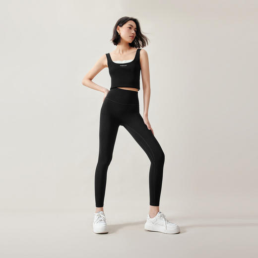 【严选】伊芙丽冬轻绒裸感无痕基础百搭弹力塑形鲨鱼裤打底裤1EA952551 商品图2