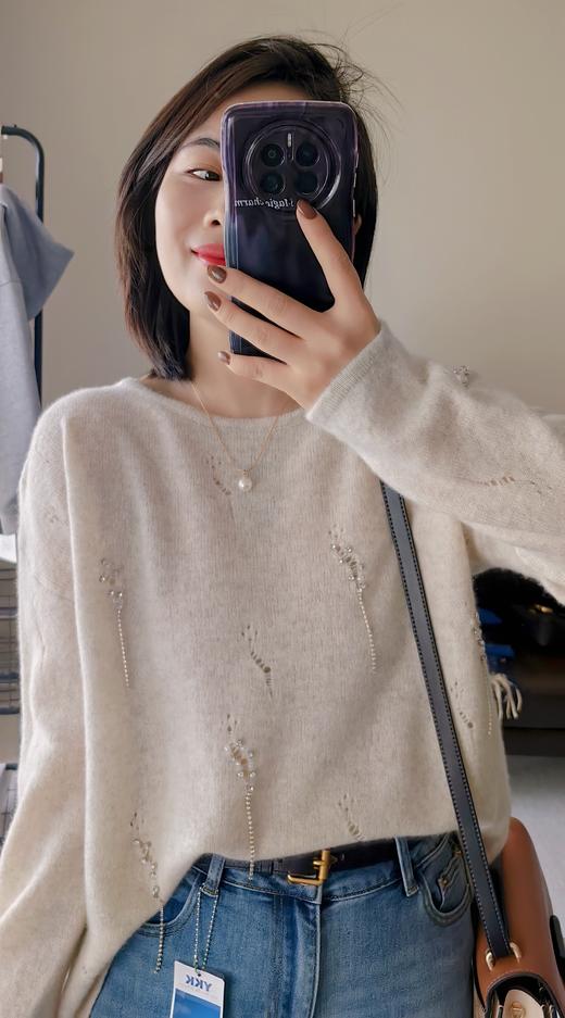 14K包金刷釉工艺浮雕小香实心桃心项链 蛇骨链自留不掉色 商品图5