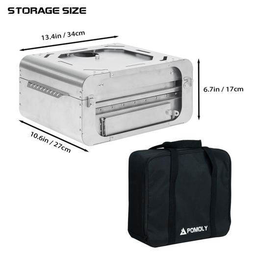 Pomoly Lumberjack 钛合金折叠壁炉 商品图5