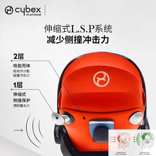 秋叶金 | Cybex 铂金线CloudQ 新生儿可平躺车载提篮0-18月 商品图5