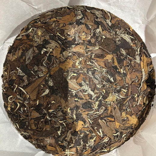 【凤品优选】 奉善斋 坛茶好事谈成350g 2015年福鼎白茶紧压白茶枣香老寿眉茶叶 珍藏老白茶饼 商品图1