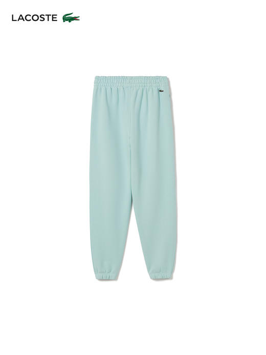 【海南专供价】Lacoste法国鳄鱼女士新款多巴胺薄荷绿休闲束脚运动裤XF6495-10 商品图1