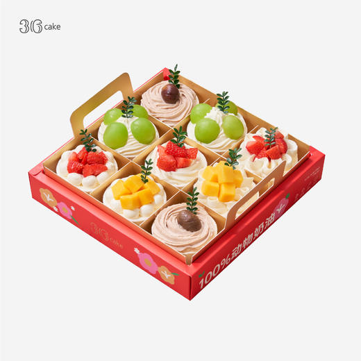 慢时光 鲜果纸杯蛋糕 商品图1