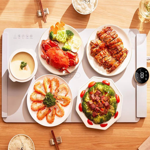 生活元素 暖菜板折叠饭菜保温板加热菜板  XHR 商品图0