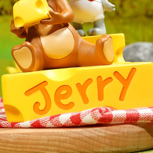 Soap Studio 猫和老鼠 杰瑞喂吃小泰菲摆件 商品图2