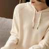 YOOEMN 软糯连帽针织衫 ，哥弟同款，气质满满，遮肉、显瘦不挑身材！ 商品缩略图5
