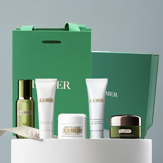 【双12嗨购节】【全球购】LA MER/海蓝之谜愈龄奢宠5重礼套盒{礼盒+礼袋} 「眼霜5ml+经典面霜7ml+精粹水30ml+护手霜30ml+洁面乳30ml+礼盒+礼袋」现货开抢 商品图7