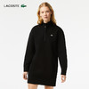 【海南专供价】Lacoste法国鳄鱼女装新款时尚灰色百搭立领连衣裙EF7356-98 商品缩略图0