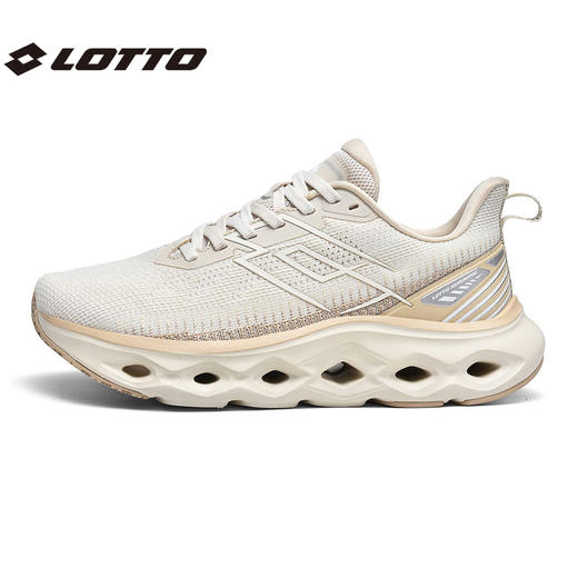 乐途薄荷绿白色春秋款复古缓震回弹跑鞋情侣休闲旅游低帮运动鞋男112331132 商品图1