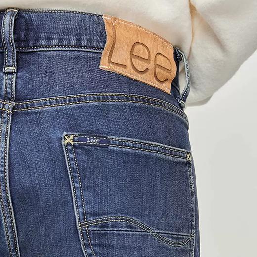 Lee商场同款23秋冬新品705中腰锥形中蓝色暖岩恒温男保暖牛仔裤潮LMB1007055FF00FA03930 商品图1