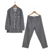 老米优品/ muji 代工厂 100%水洗棉格纹家居服，日式情侣款睡衣套装 ~ 商品缩略图1
