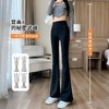【舒适弹力不紧绷！鲨鱼裤喇叭裤女】修身提臀，高腰显瘦，春秋款高腰设计，修身提臀收腹，鲨鱼裤喇叭裤女外穿打底裤高腰显瘦修身提臀收腹春秋款瑜伽马蹄裤 商品缩略图3