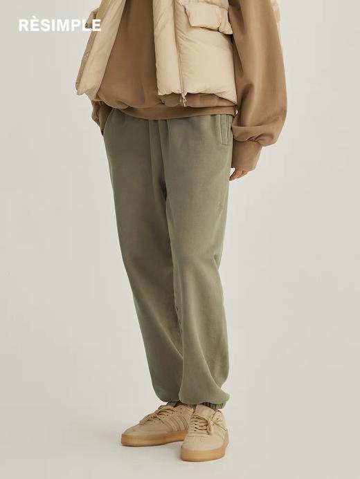 1F【RESIMPLE】简单点『极简生活-针织长裤 商品图1